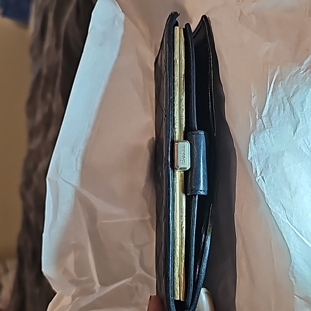 Authentic Chanel Quilted Wallet - Picture 12 of 15